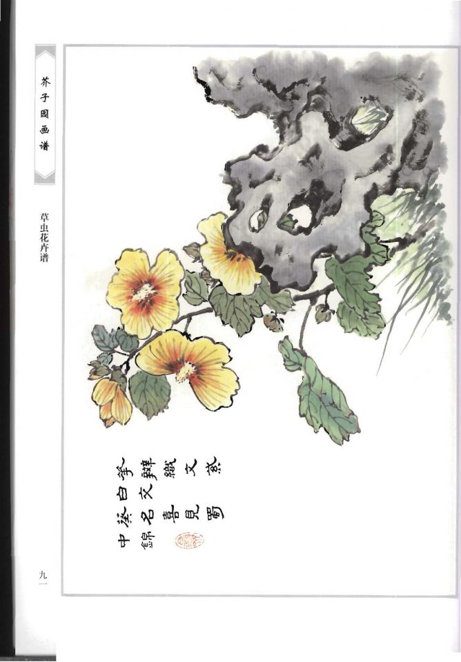 经典中国画摹本《芥子园画谱》花鸟篇：第2集